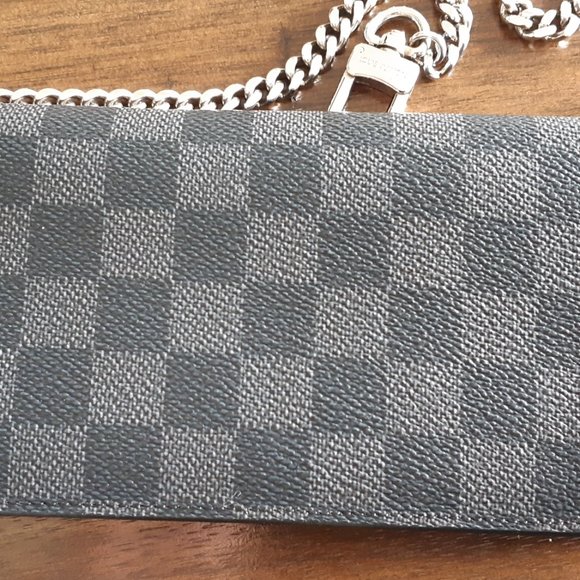 Louis Vuitton Damier men's wallet - with chain - Picture 8 of 12